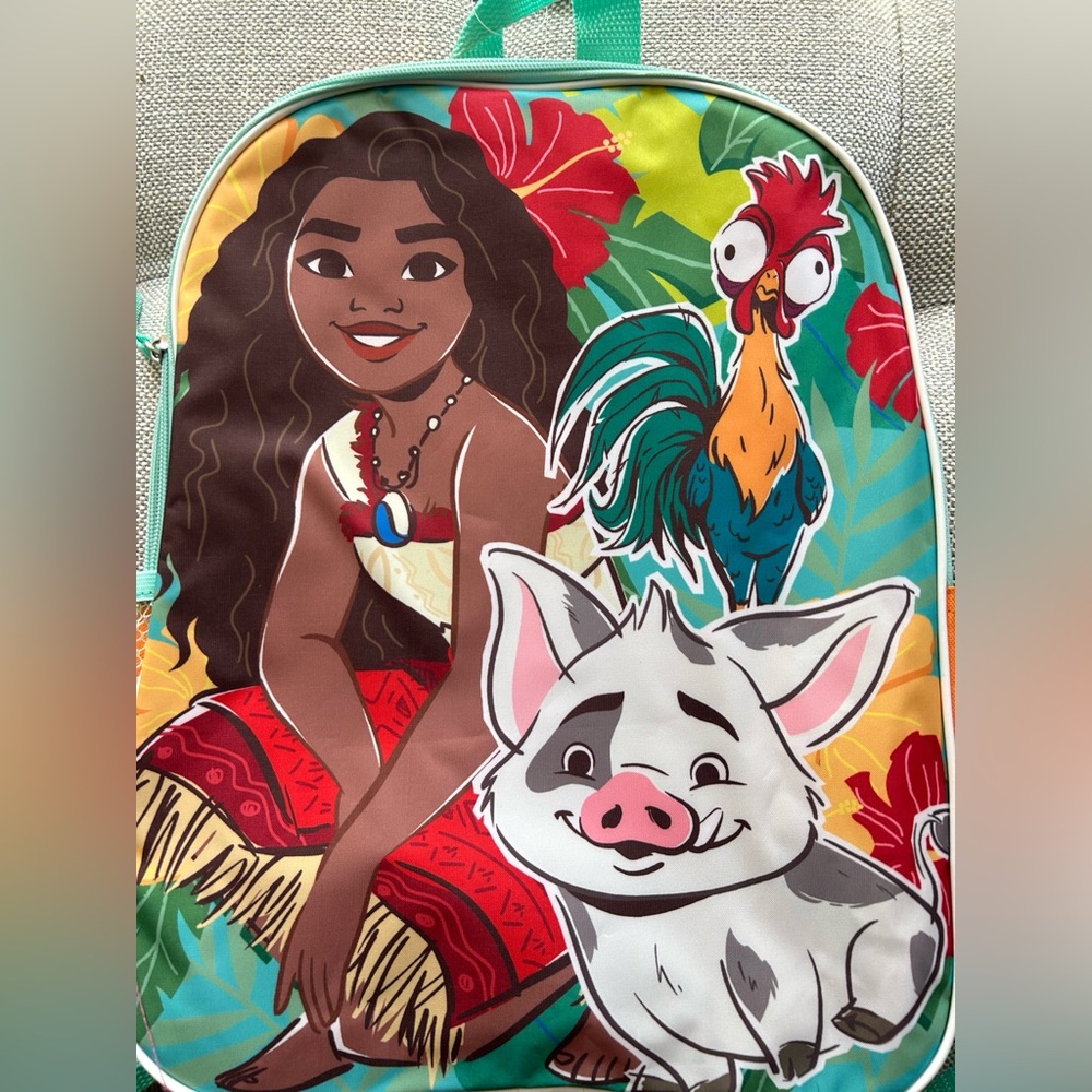 Disney Moana 2 Orange Backpack NWT